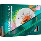 Maxfli (マックスフライ) ゴルフボール Straightfli Golf Balls ストレートフライ  グラフィティ GRAFFITI 曲がりにくいボール ルール適合 マルチカラー