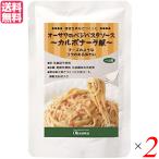 パスタソース レトルト 大豆ミート オーサワのベジパスタソース（カルボナーラ風）140g 2個セット 送料無料