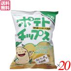 ショッピング米油 ポテトチップス 無添加 うすしお 創健社 ポテトチップス うす塩味 60g ２０袋セット 送料無料