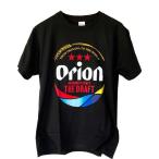  Orion пиво футболка orion стандартный товар do черновой to жестяная банка передний новый Logo чёрный 