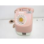 ショッピング電話機 S4502M ダイヤル式 公衆電話 ピンク電話 電話機 昭和レトロ 当時物 インテリア・アンティークコレクションなどに！ 現状品