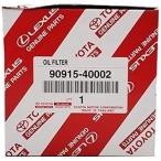 TOYOTA Toyota оригинальная деталь масляный фильтр номер товара 90915-40002 OIL FILTER
