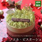 クリスマスケーキ 予約 2022 ノエル ピスターシュ 12cm 4号 サイズ（目安：2人、3人、4人分）ピスタチオ ケーキ チョコレート ムース いちご かわいい