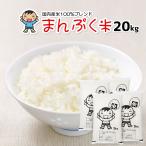 お米 20kg (5kg×4袋) まんぷく米 国内産 オリジナルブレンド米