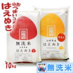 ショッピング米 5kg 送料無料 無洗米 10kg はえぬき 山形県産 5kg×2袋 令和5年 米