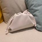 本革 2way ショルダーバッグ クラウドバッグ クラッチバッグ Mサイズ