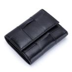 財布 三つ折り財布 レディースウォレット 本革 シープスキン ミニ財布 軽量 コンパクト