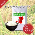 無農薬白米 令和6年産 手間暇かけた無農薬米 送料無料でお届け　無農薬 白米 5kg 5キロ ブレンド米 送料無料 お試し 熊本県産 まとめ買い 新米 令和6年産 無洗米 県産 早い 美味い 美味しい 高評価 お米 米 リピート