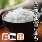 ★テレビで紹介！人気爆発中！★　【送料無料】【令和4年産】【特別栽培米】秋田県鹿角産淡雪こまち　10kg(5kg×2) 【北海道・沖縄県・離島は別途送料】