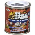 アサヒペン　油性シリコン　鉄部用 １／１２Ｌ　黒