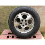 16 -дюймовые легкосплавные алюминиевые литые диски всесезонный шина 1 шт. Pajero Io H76W Мицубиси 215/70R16 16×6JJ остаточный паз примерно 7mm 2021 год производства 