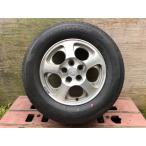 16 -дюймовые легкосплавные алюминиевые литые диски всесезонный шина 1 шт. Pajero Io H76W Мицубиси 215/70R16 16×6JJ остаточный паз примерно 8.5mm 2021 год производства 