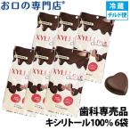 キシリトール100％ XYLI-LOVE(キシリラブ) チョコレート 24粒(72g) 6袋 送料無料 チルド便配送