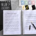 楽譜ファイル 直接 書き込み 選べる40ページ 見開き A4 ピアノ 楽譜用ファイル 楽譜 音楽 ファイル 楽譜入れ 譜面 バンド オーケストラ 吹奏楽