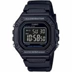 ショッピングG-SHOCK 【メール便選択で送料無料】【箱なし】CASIO カシオ 腕時計 海外モデル W-218H-1B メンズ レディース STANDARD スタンダード クオーツ