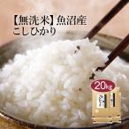 無洗米 20kg 米 お米 コシヒカリ 魚沼産 新潟県産 お米 送料無料 白米 精米 おこめ 20キロ こめ20kg 米20キロ お米20キロ 宅配 令和6年産 単一原料米