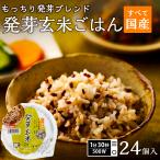 ご飯パック 発芽玄米ごはん 24個セット 160g おくさま印 お米 レトルト 小分け 長期保存 無添加 国産 レンジで簡単 温めるだけ 送料無料
