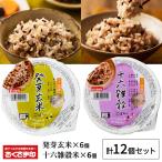 米 お米 パックご飯 雑穀米 セット 2種12個 160g 雑穀 発芽玄米 十六雑穀 お米 無添加 国産 パックごはん ご飯パック