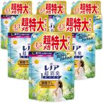 レノア 超消臭1WEEK 柔軟剤 部屋干し おひさまの香り 詰め替え 1,900mL×6袋 大容量 ケース品