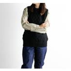 HTS WOOL ARAN CREW VEST ウールアランクルー ベスト CHT2151