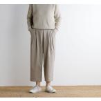 ショッピングエヴァ evam eva エヴァムエヴァ コットンタックパンツ cotton tuck pants E251C008