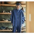 ショッピングカバーオール 40'S WWII DENIM COVERALL (LOOSE FIT) ONE WASH デニムカバーオール ルーズフィット ワンウォッシュ 01-6142-81