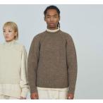 SALE30%OFF // UNDYED STANDARD アンダイドスタンダード HIGHLANDWOOL RGRN CREW ハイランドウール クルーネックニット USN24FKC100