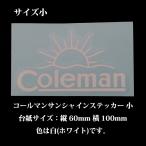  Coleman sunshine стикер размер маленький белый цвет D930