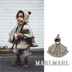  Maar Maar MARLMARL sonnet mouton greigeso сеть мутон серый ju боа пончо пальто защищающий от холода внешний верхняя одежда baby Kids осень-зима бесплатная доставка 2024AW