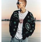 [ Subciety ] PAISLEY CARDIGAN サブサエティ ニット カーディガン / 109-33038