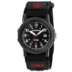 【並行輸入品】 TIMEX  腕時計 エクスペディション ブラック 文字盤 レジン アクリル クォーツ 37MM America アメリカ Watch T40011 メンズ