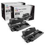 LD互換Hewlett Packard cf281 X HP 81 Xブラッ