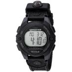 【並行輸入品】 (タイメックス) Timex Expedition 腕時計 デジタル クロノ アラーム タイマー 39mm, ブラック+ミニコンパス, クロノグラフ、デジタル。