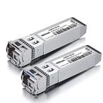 a Pair of 10G SFP+ Bidi Transceiver, 10GBase-BIDI 1270nm/1330nm SMF, up to （並行輸入品）