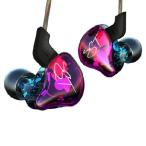 【並行輸入品】 Yinyoo カナル型 KZ イヤホン 有線 イヤモニ型 KZ ZST 中華 イヤモン ヘッドフォン 1