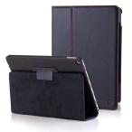【並行輸入品】 CaseMADE新しいiPad 2017 ( 5th Gen )ケース/カバーRealイタリア牛革レザー/スリムフィットフォリオfor the iPad 2017 ブラック I-2028