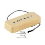 FLEOR エレキギター ブリッジ ピックアップ シングル コイル ピックアップ クリーム P90 ソープ バー ピックアップ - アルニコ 5