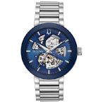 【並行輸入品】 Bulova 現代の自動ステンレス鋼フツロ、黒（モデル：96A204） シルバートーン