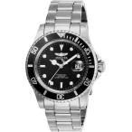 【並行輸入品】 Invicta Men's Pro Diver 40mm Steel Bracelet ＆ Case Quartz Black Dial Analog Watch 26970