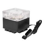 SHATA CPU 水冷ポンプ 3000RPM 高速放熱コンピュータポンプ 800L/H フロー 3.5メートル ポンプヘッド PCポンプタンク (ブラック)(並行輸入品)