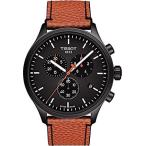 Tissot T1166173605108 メンズ Tissot Chrono XL ステンレススチール カジュアルウォッチ ブラック オレンジ(並行輸入品)