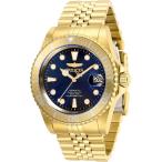 【並行輸入品】 Invicta Men's Pro Diver Gold-Tone Steel Bracelet ＆ Case Automatic Blue Dial Analog Watch 30097