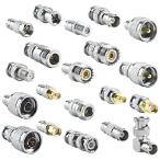 [ параллель импортные товары ] BNC коннектор комплект BNC из SMA/BNC из BNC/BNC из UHF/BNC из N/BNC из F RF такой же ось BNC адаптор мужской из женский кабель конвертер 20 штук входит 