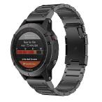 【並行輸入品】 Garmin Fenix 5 バンド 22mm ガーミン 交換用シリコン製 ベルト対応Garmin Fenix 5/Fenix 5 Plus/Forerunner 935/Approach S60/Quatix 5 (黒)