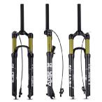 【並行輸入品】 BOLANY(ボラニー) 26/27.5/29インチ MTB 自転車 マグネシウム合金サスペンションフォーク テーパーステアリングとストレートステアラー