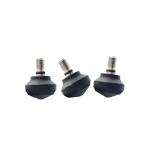 【並行輸入品】 Leofoto LF-22 3個セット 直径38mm ユニバーサル 3/8インチ ゴム製三脚脚脚 ステンレススチールコネクター 滑り止め 交換用 LS-323C LS-323CEX L