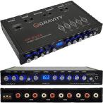 [ параллель импортные товары ] Gravity EQ15 1/2 Din Five Equalization Bands Car Audio Equalizer EQ Front, Rear +Master Volume Control with up to 9 Volts RMS of