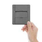 TFYユニバーサルキッチンウォールマウント タブレット、電子書籍リーダー、スマートフォン用 iPad Air、Mini、iPad Pro 10.5インチ用、ウォールホルダー(グレー)