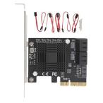 PCI-E - 5ポート SATA3.0 モジュール コ