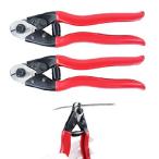 【並行輸入品】 Muzata 2パック ケーブルカッター ワイヤーロープ 高耐久 ステンレススチール 航空機 最大5/3